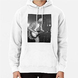 Billy Squier BW Photograph Pullover Hoodie