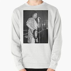 Billy Squier - BW Photograph Pullover Sweatshirt