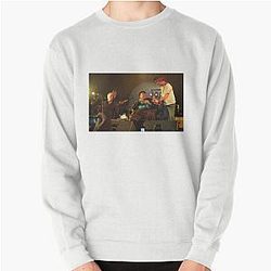 Billy Squier and James Cotton - Photograph Pullover Sweatshirt