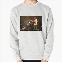 Billy Squier and James Cotton - Photograph Pullover Sweatshirt