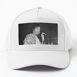 Billy Squier - BW Photograph Baseball Cap
