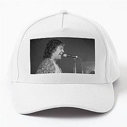 Billy Squier - BW Photograph Baseball Cap