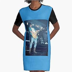 Billy Squier Photographer 1 Graphic T-Shirt Dress