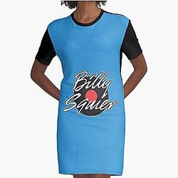 Billy Squier Graphic T-Shirt Dress