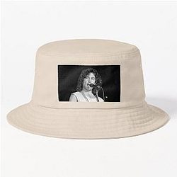 Billy Squier - BW Photograph Bucket Hat