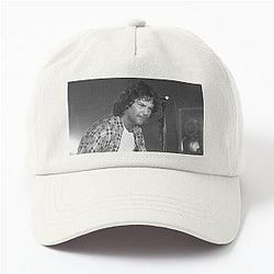 Billy Squier BW Photograph Dad Hat