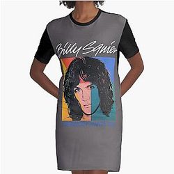 Billy Squier Everybody  Graphic T-Shirt Dress