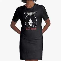 Billy Squier Graphic T-Shirt Dress