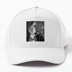 Billy Squier BW Photographer 1 Baseball Cap