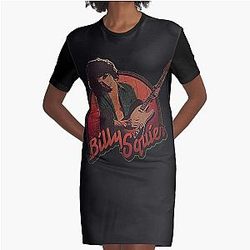 Billy Squier T-Shirt Essential T-Shirt Graphic T-Shirt Dress