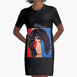 Billy Squier  - Limited Edition - Perfect Gift Loves Cat Graphic T-Shirt Dress