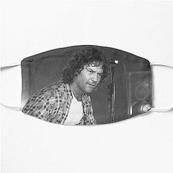 Billy Squier BW Photograph Flat Mask