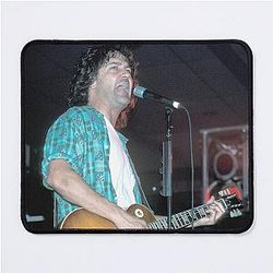 Billy Squier Photograph Mouse Pad