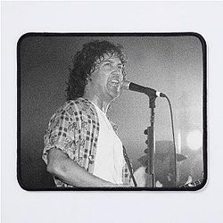 Billy Squier - BW Photograph Mouse Pad
