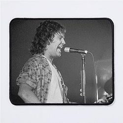 Billy Squier - BW Photograph Mouse Pad