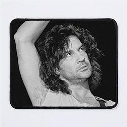 Billy Squier - BW Photograph Mouse Pad