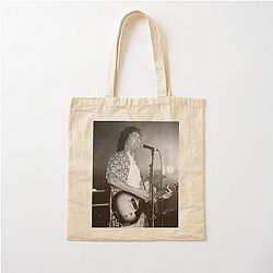 Billy Squier - BW Photograph Cotton Tote Bag