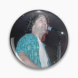 Billy Squier Photograph Pin