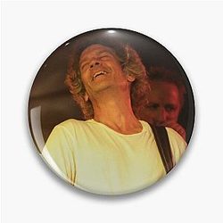 Billy Squier - Photograph Pin