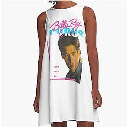 Billy Ray Cyrus Achy Breaky Heart Tour A Line Dress