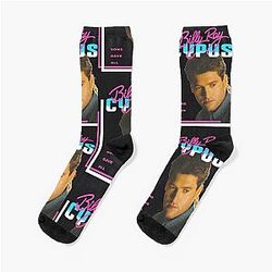 Billy Ray Cyrus Vintage Achy Breaky Heart Socks