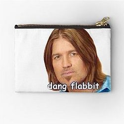 Billy Ray Cyrus Sticker Zipper Pouch