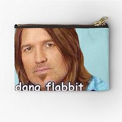 Dang Flabbit Billy Ray Cyrus Zipper Pouch
