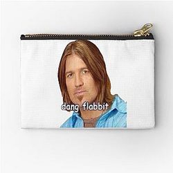 Dang Flabbit Billy Ray Cyrus Zipper Pouch