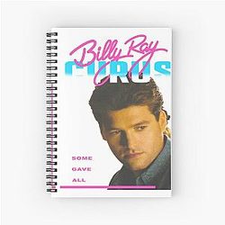 Billy Ray Cyrus Achy Breaky Heart Tour Spiral Notebook
