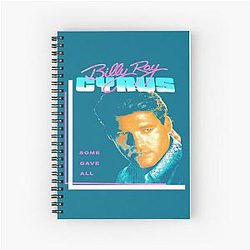 Billy Ray Cyrus Vintage Achy Breaky Heart Tour Spiral Notebook
