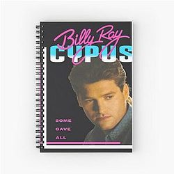 1992 Billy Ray Cyrus Vintage Achy Heart Notebook