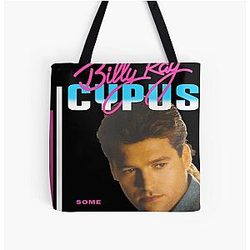 Billy Ray Cyrus Some Gave All Retro Tote Bag