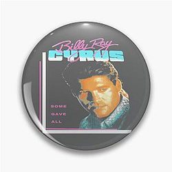 Billy Ray Cyrus Vintage Achy Breaky Heart Tour Classic 90s Pop Culture Pin