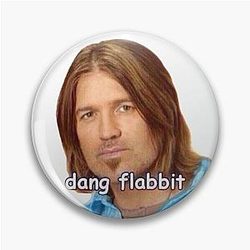 Billy Ray Cyrus Sticker Pin