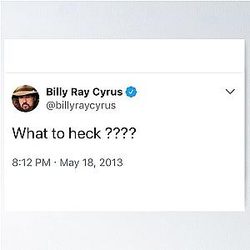 Billy Ray Cyrus Poster