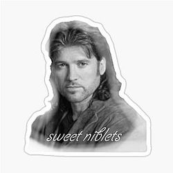 Billy Ray Cyrus Sweet Niblets Sticker