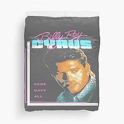 1992 Billy Ray Cyrus  Achy Breaky Heart Tour Some Gave All Promo Classic 90s Pop Culture Duvet Cover