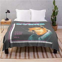 Billy Ray Cyrus Vintage Achy Breaky Heart Tour Classic 90s Pop Culture Throw Blanket