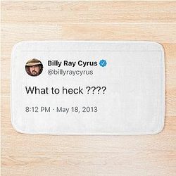 Billy Ray Cyrus Bath Mat