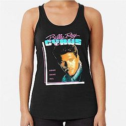 Billy Ray Cyrus Vintage Achy Breaky Heart Tour 90s Racerback Tank Top