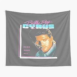 Billy Ray Cyrus Vintage Achy Breaky Heart Tour Classic 90s Pop Cultural Tapestry
