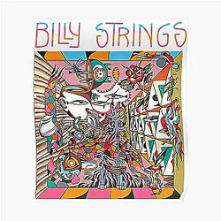 Billy Strings T-ShirtBilly Billy Poster RB1201