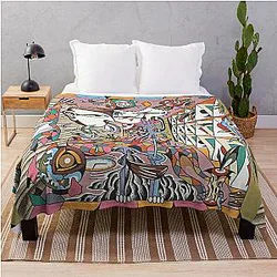 Home of Billy Strings Throw Blanket RB1201