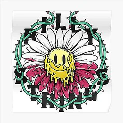 Billy Strings - RED DAISY WINTER 2021-2022 Poster RB1201