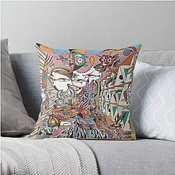 Home of Billy Strings Throw Pillow RB1201