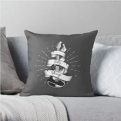 Billy Strings With Sayings  Throw Pillow RB1201