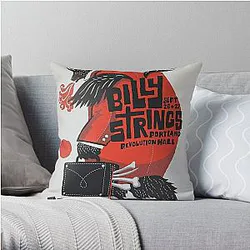 billy strings Throw Pillow RB1201