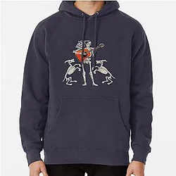 Billy Strings with two goats Pullover Hoodie RB1201