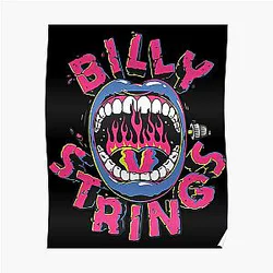 Billy Strings - FIRE TONGUE WINTER 2021-2022 Poster RB1201