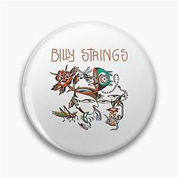 Billy Strings Art Pin